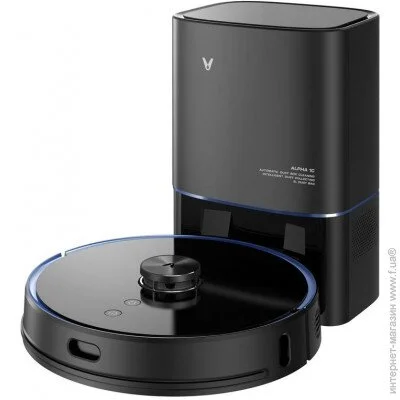 Робот-пилосос Viomi Viomi S9 Black із сухим прибиранням Робот-пилосос Viomi Viomi S9 Black із сухим прибиранням
