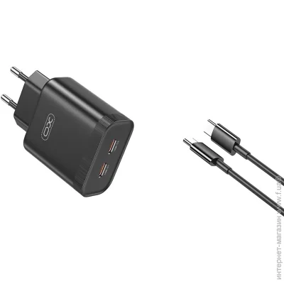 XO    L105-CC 35W 2xUSB-C Black