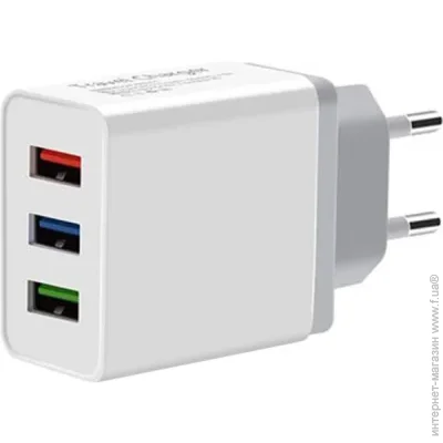   XoKo WC-310 3A USB White (WC-310-WH) (WC-310-WH)