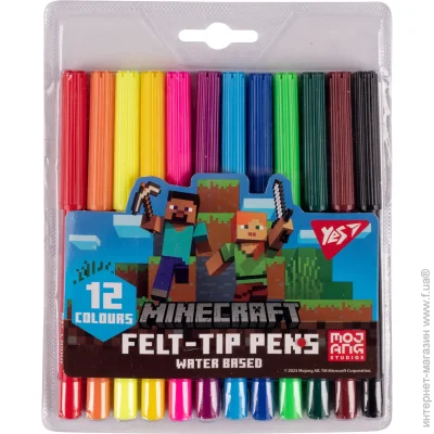 Flom Pans of Yes 12 Colors "Minecraft" (5056574436528)