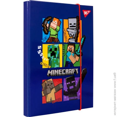    B5 YES  Weible Polder Cartboard B5 "Minecraft" (5056574438331) 