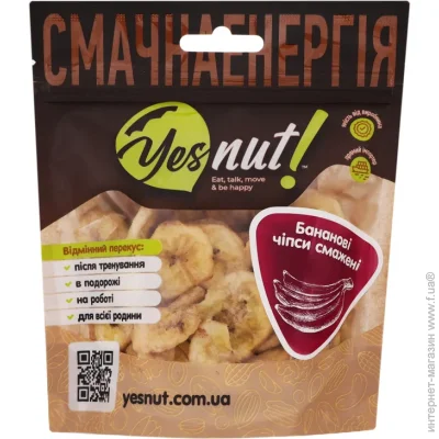 Yesnut! Чипсы банановые жареные 70 г Yesnut! Чипсы банановые жареные 70 г