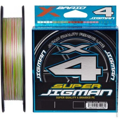 YGK  X-Braid Super Jigman X4 200 #2.0/0.235 30lb/13.5 (5545-04-00)