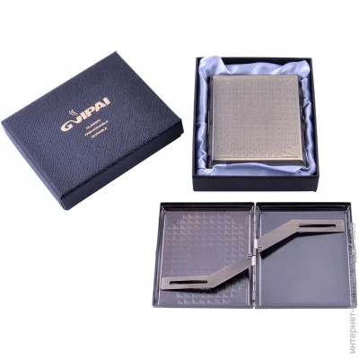 YKX Портсигар на 20 сигарет, Grace, Подарочная упаковка (№XT-4981-3) YKX Портсигар на 20 сигарет, Grace, Подарочная упаковка (№XT-4981-3)