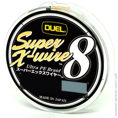 Yo-Zuri  Duel Super X-Wire 8 200 0.17 9.0 5Color Yellow Marking #1.0 / (2197620 / H3608N-5CR)