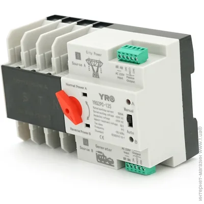 YRO    ()  YRQ2PC-125, 400V/125A  DIN-  