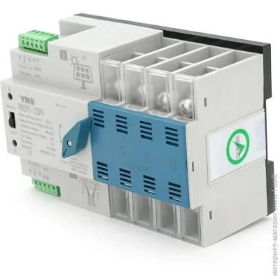 YRO    ()  YRQ2PC-125PV, 400V/125A  DIN-  