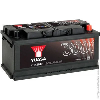   Yuasa YBX3017 90 12 SMF