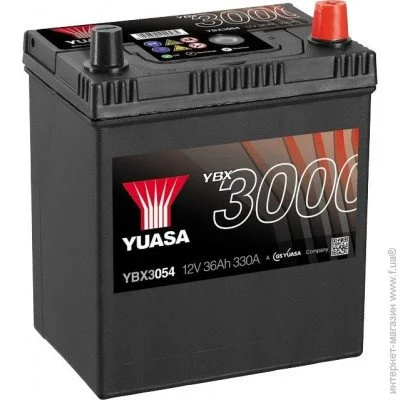   Yuasa 12V 36Ah SMF Battery Japan (0) (YBX3054)