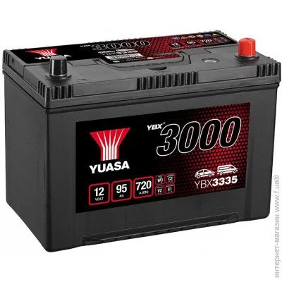   Yuasa 12V 95Ah SMF Battery Japan (0) (YBX3335)