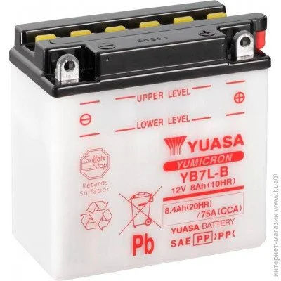   Yuasa  12V 8,4Ah YuMicron Battery ( ) (YB7L-B)