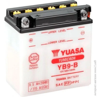   Yuasa  12V 9,5Ah YuMicron Battery () (YB9-B)