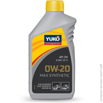   Yuko    Max Synthetic 0W-20 1 