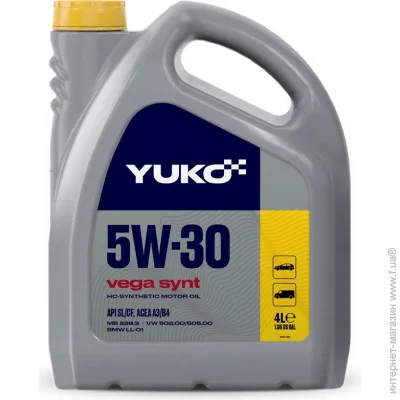   Yuko VEGA SYNT 5W-30 4 