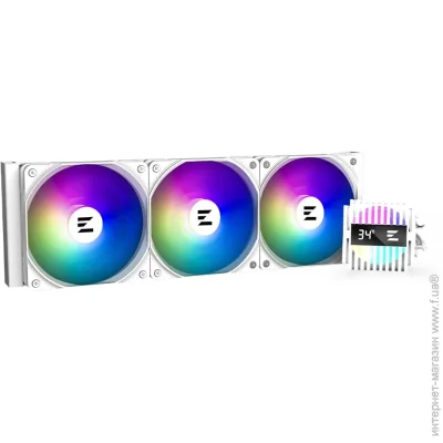    Zalman Alpha 2 A36 ARGB, LGA1700, 1200, 115x, AM5, AM4, TDP 360W,  (ALPHA2A36WHITE)