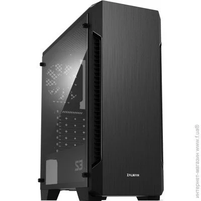  Zalman S3 Black, no/PSU
