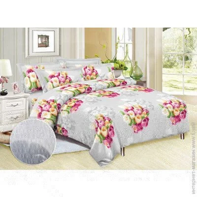 Комплект постельного белья Zastelli Евро серый Постельное белье 142137 жатка евро 200х220 Комплект постельного белья Zastelli Евро серый Постельное белье 142137 жатка евро 200х220