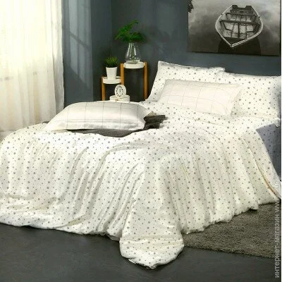 Комплект постільної білизни Zastelli полуторний 145x210 см білий Постільна білизна 235 поплін полуторное 145х210 Комплект постільної білизни Zastelli полуторний 145x210 см білий Постільна білизна 235 поплін полуторное 145х210