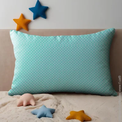 Zastelli Дитяча подушка Бамбука 40х60 см М'ятна Zastelli Дитяча подушка Бамбука 40х60 см М'ятна