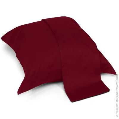 Наволочка Zastelli Набір 4 шт наволочки 50х70 19-1655 Garnet бязь Наволочка Zastelli Набір 4 шт наволочки 50х70 19-1655 Garnet бязь