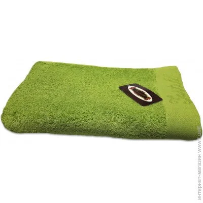 Рушник душевий (банний) Zastelli Пляжне рушник Border Зелене махра 70*140см 450гр Рушник душевий (банний) Zastelli Пляжне рушник Border Зелене махра 70*140см 450гр