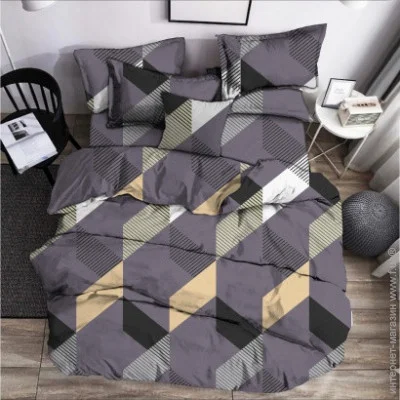 Комплект постільної білизни Zastelli євро 200x220 см сірий Постільна білизна Geometric сіра бязь євро 200х220 см Комплект постільної білизни Zastelli євро 200x220 см сірий Постільна білизна Geometric сіра бязь євро 200х220 см