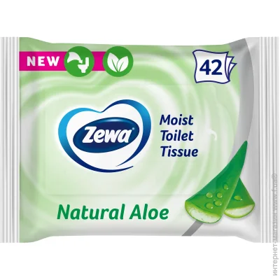    Zewa Aloe Vera 42  (7322540898934)