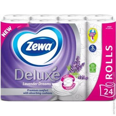   Zewa   Deluxe  () 24 (7322541184944)
