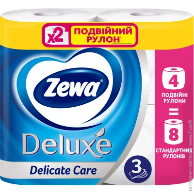  Zewa Deluxe    4  (7322542165935)