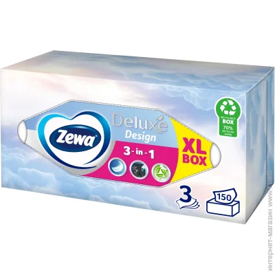 Zewa  㳺   Deluxe Design 3  150 .