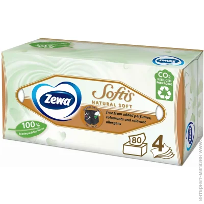 Zewa     Natural Soft   80 .