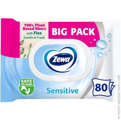    Zewa Pure moist  80  (7322541395050)