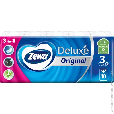   Zewa Deluxe 3  10   10  (9011111516145)