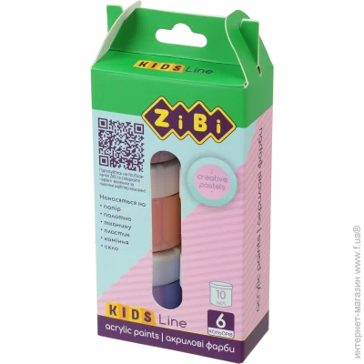  ZiBi 6   10 PASTEL, KIDS Line (ZB.6665)