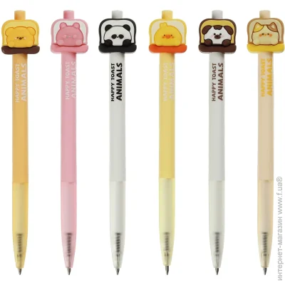 ZiBi Ручка кулькова TOAST ANIMALS ZB.2222 ZiBi Ручка кулькова TOAST ANIMALS ZB.2222