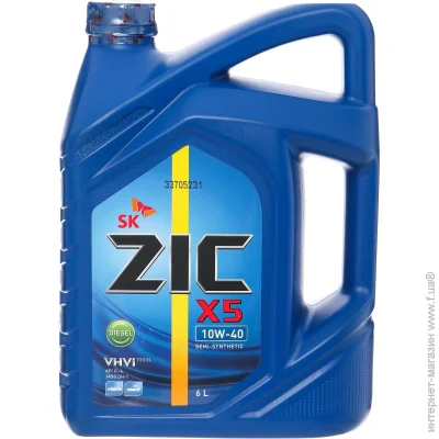   ZIC X5 Diesel 10W-40 6 (172660)