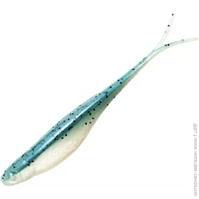   Z-Man  Scented Jerk Shadz 4" 5pc #Nuked Pilchard Glow / (747765 / SJS4-284PK5)