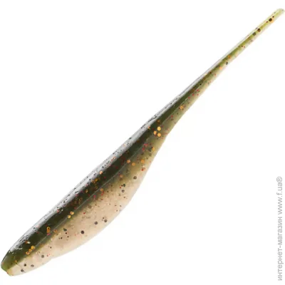   Z-Man  Scented Jerk Shadz 4" 5pc #RedFish Toad / (747768 / SJS4-321PK5)