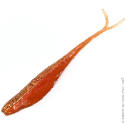   Z-Man   Scented Jerk Shadz 7 4 Pack Rust/Red (1102-SJS7-261PK4)