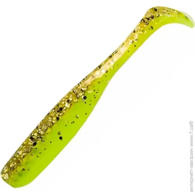   Z-Man   Slim Swimz 3 6 Pack Green/Gold (1102-SLIM3-69PK6)