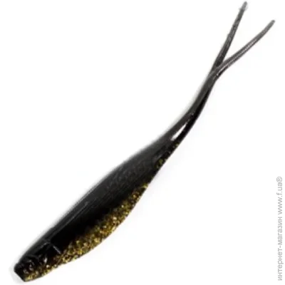   Z-Man   Streakz 3.75 6 Pack Black/Gold (1102-STRK375-255PK6)
