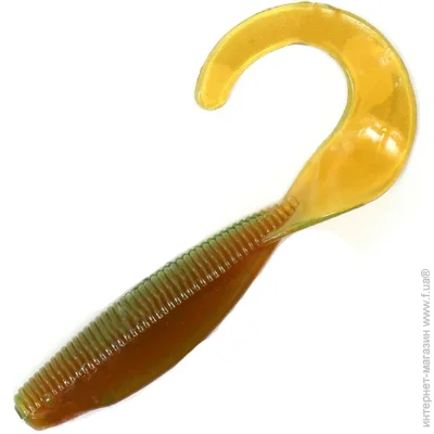   Z-Man   Streakz Curly Tailz 4 5 Pack Honeybee Yellow (1102-STKCRL-273PK5)