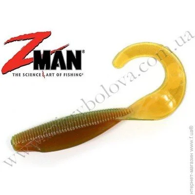   Z-Man Streakz Curly Tailz 4" Baby Bass, 5. (STKCRL-55PK5)