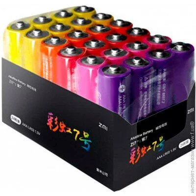  ZMI Rainbow Batteries AA 12. + AAA 12.