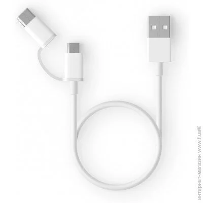  ZMI Type-C & MicroUSB 2to1 cable 1,  (AL501)