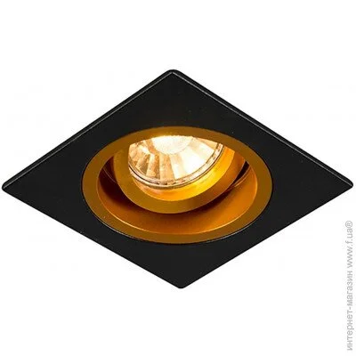 Zuma Line 92706 CHUCK DL SQUARE BLACK-GOLD