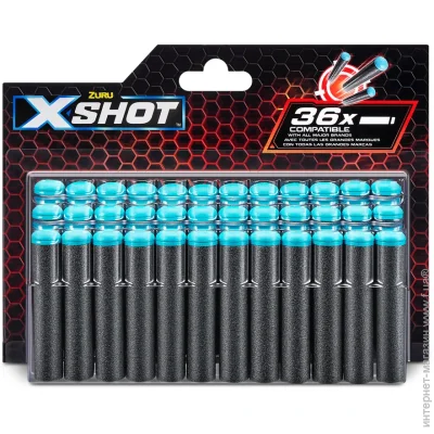  Zuru   X-Shot Red (36 .) 3618R