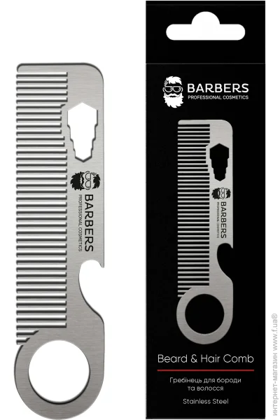    Barbers Metal Comb