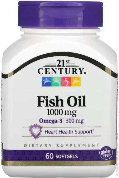 ' , 1000 , Fish Oil, 21st Century, 60   (CEN21495)