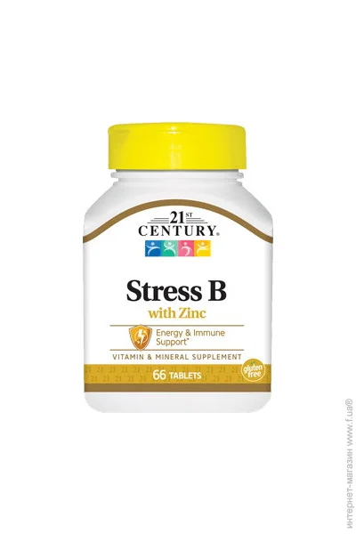 ³   21st Century Stress B with Zinc, 66 